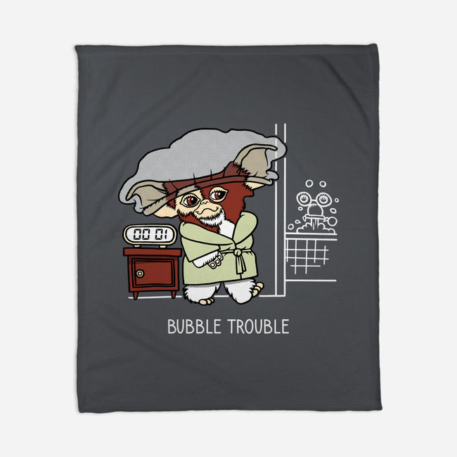 Bubble Trouble-None-Fleece-Blanket-imisko