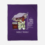 Bubble Trouble-None-Fleece-Blanket-imisko