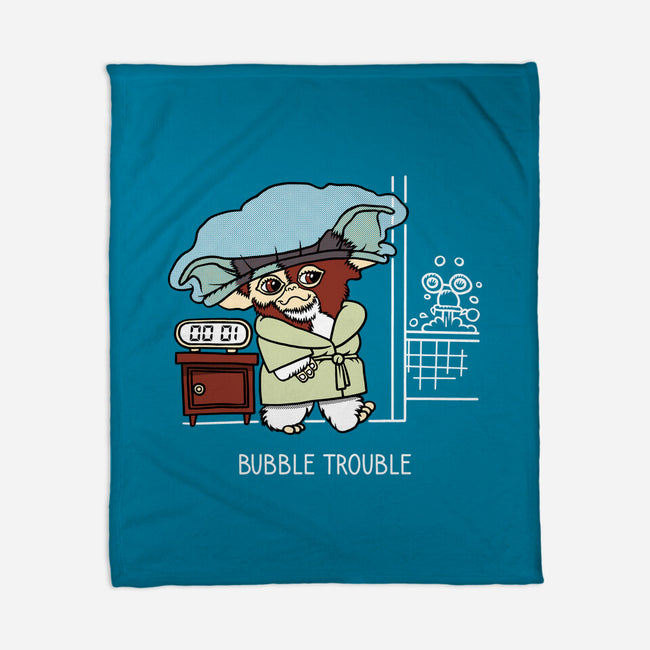 Bubble Trouble-None-Fleece-Blanket-imisko