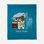 Bubble Trouble-None-Fleece-Blanket-imisko