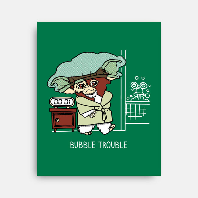 Bubble Trouble-None-Stretched-Canvas-imisko