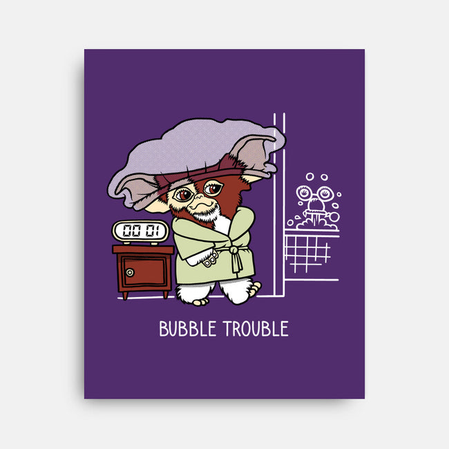 Bubble Trouble-None-Stretched-Canvas-imisko