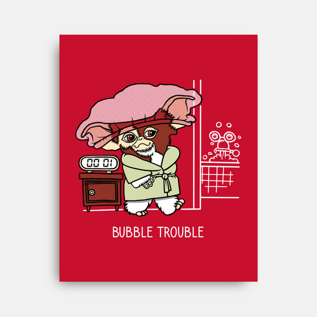 Bubble Trouble-None-Stretched-Canvas-imisko
