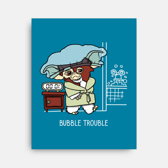 Bubble Trouble-None-Stretched-Canvas-imisko
