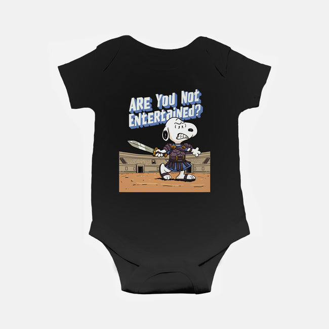 The Warrior Beagle-Baby-Basic-Onesie-P1yu5h