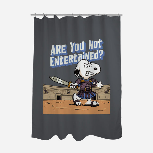 The Warrior Beagle-None-Polyester-Shower Curtain-P1yu5h