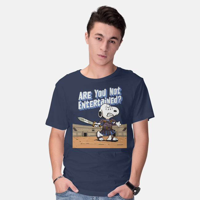 The Warrior Beagle-Mens-Basic-Tee-P1yu5h