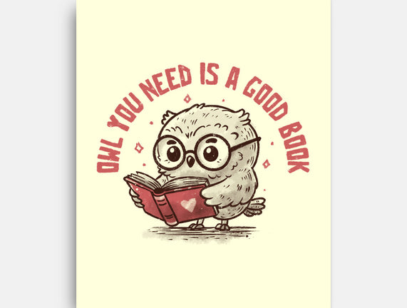 Owl You Need Is A Good Book