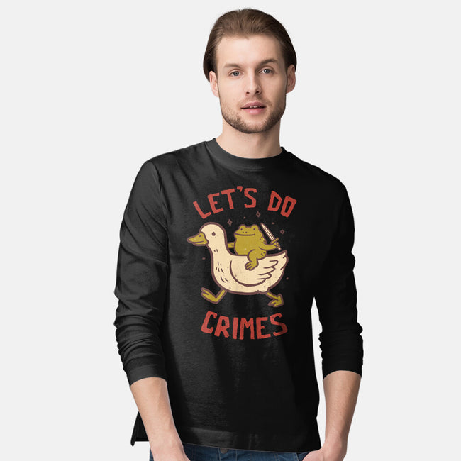 Let's Do Crimes-Mens-Long Sleeved-Tee-koalastudio