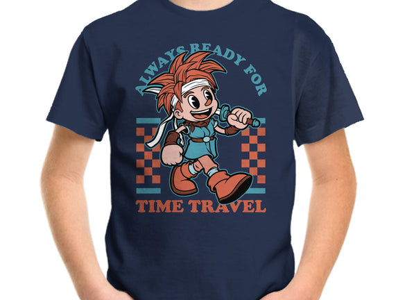 Game Mascot Time Travel Kid