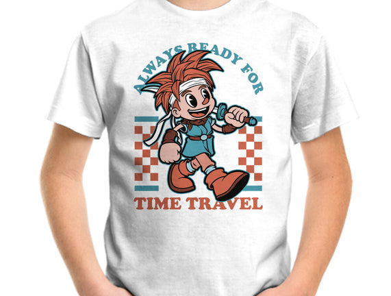 Game Mascot Time Travel Kid
