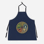 Vintage Lotus-Unisex-Kitchen-Apron-kg07