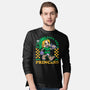 Game Mascot Fantasy Elf-Mens-Long Sleeved-Tee-Studio Mootant
