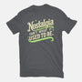 Nostalgia Isn't What It Used To Be-Mens-Basic-Tee-BridgeWalker