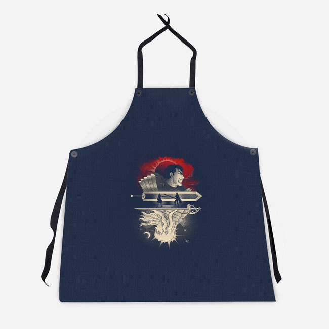 The Black Swordsman-Unisex-Kitchen-Apron-grevalra