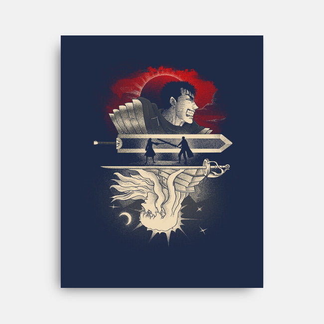 The Black Swordsman-None-Stretched-Canvas-grevalra