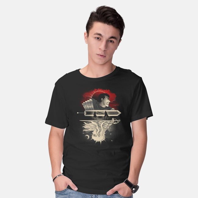 The Black Swordsman-Mens-Basic-Tee-grevalra