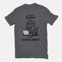 I Just Work Here-Mens-Premium-Tee-fanfabio