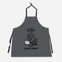 I Just Work Here-Unisex-Kitchen-Apron-fanfabio