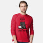 I Just Work Here-Mens-Long Sleeved-Tee-fanfabio