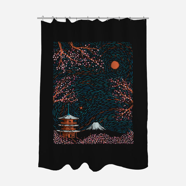 A Day In Japan-None-Polyester-Shower Curtain-sebasebi