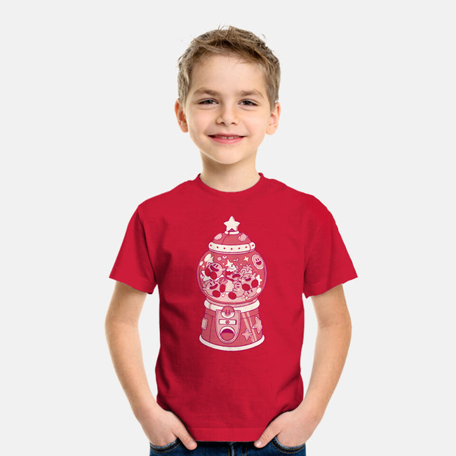Pink Gummy Machine-Youth-Basic-Tee-Arigatees