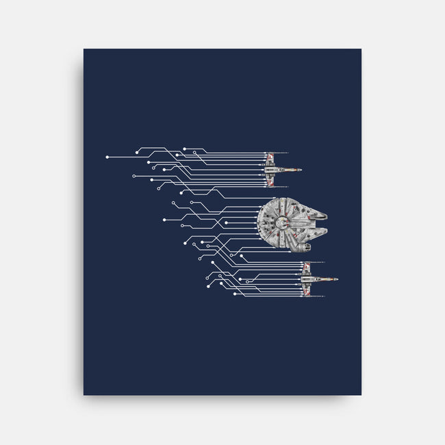 Fastest Circuit In The Galaxy-None-Stretched-Canvas-NMdesign