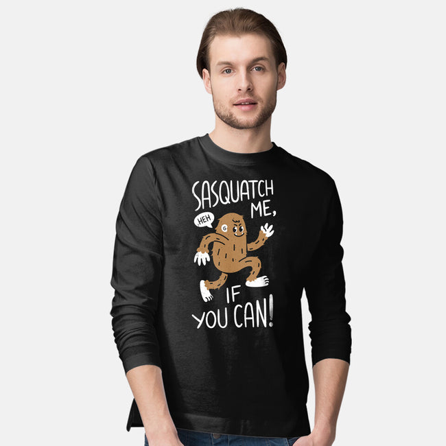 Sasquatch Me If You Can-Mens-Long Sleeved-Tee-rarpoint