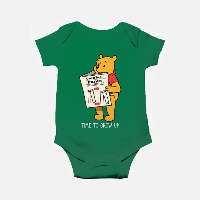 Time To Grow Up-Baby-Basic-Onesie-imisko