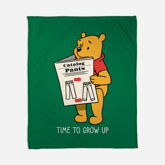 Time To Grow Up-None-Fleece-Blanket-imisko