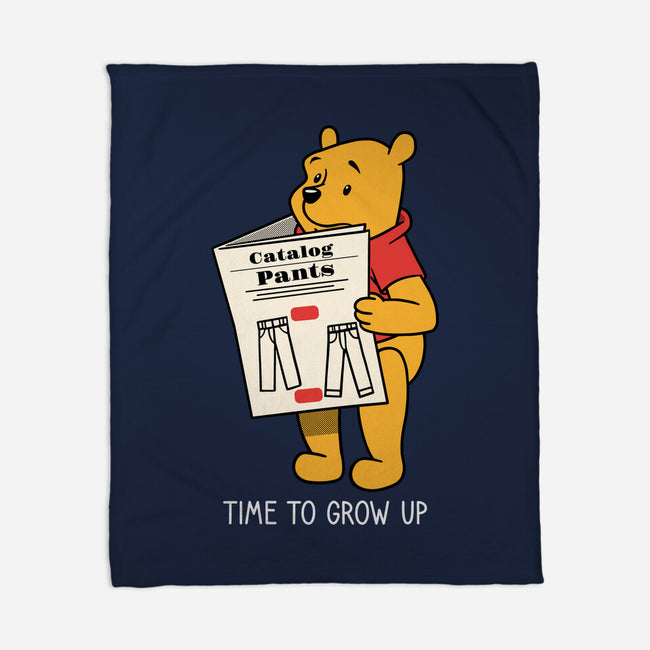 Time To Grow Up-None-Fleece-Blanket-imisko