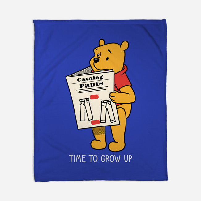 Time To Grow Up-None-Fleece-Blanket-imisko