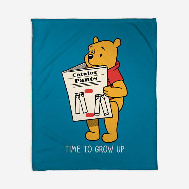 Time To Grow Up-None-Fleece-Blanket-imisko