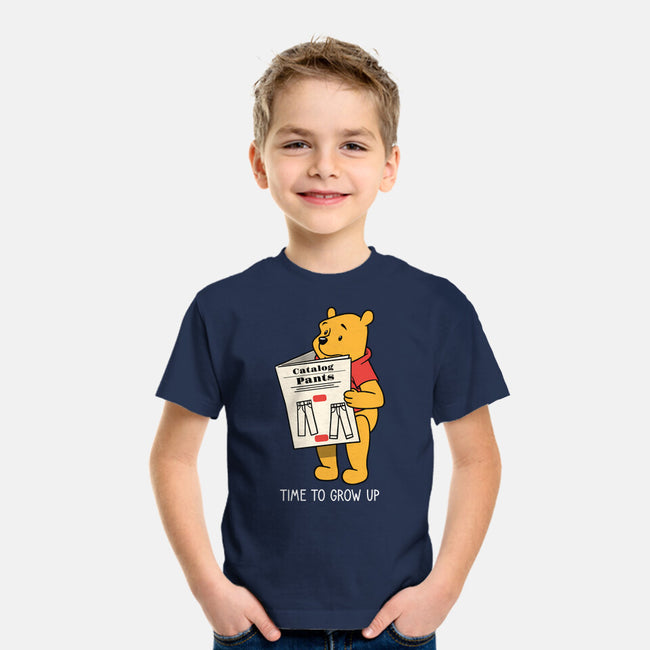 Time To Grow Up-Youth-Basic-Tee-imisko