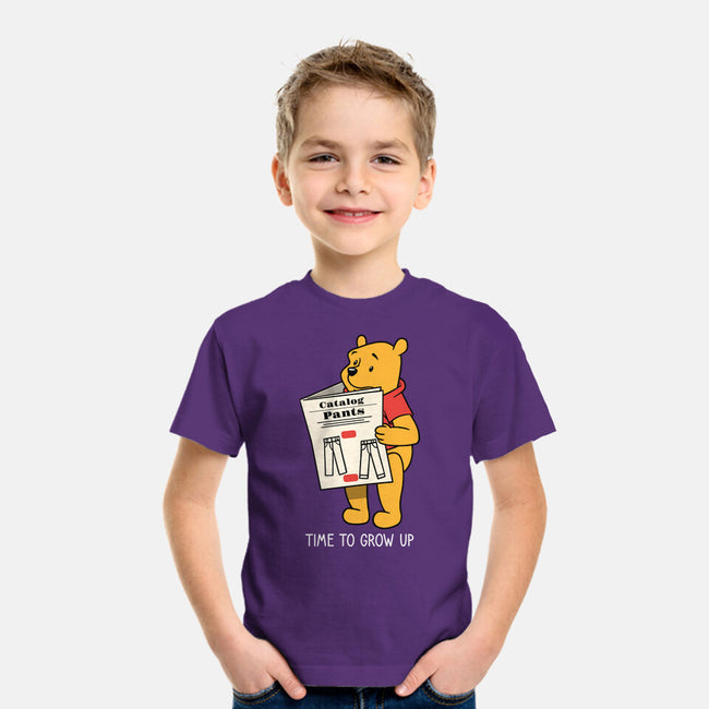 Time To Grow Up-Youth-Basic-Tee-imisko
