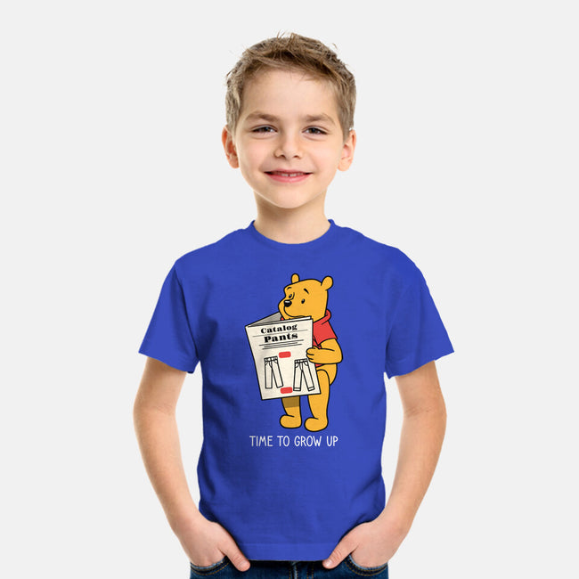 Time To Grow Up-Youth-Basic-Tee-imisko
