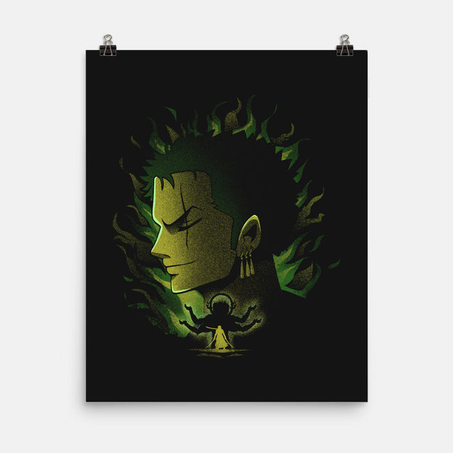 Strawhat Swordsman-None-Matte-Poster-grevalra