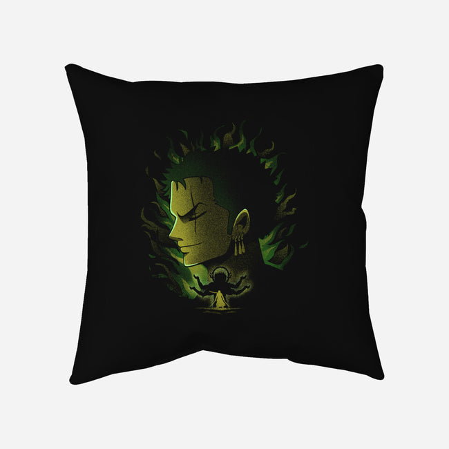 Strawhat Swordsman-None-Removable Cover w Insert-Throw Pillow-grevalra