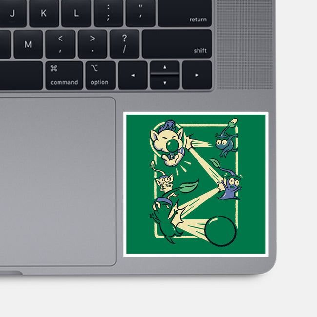 Try To Dodge This-None-Glossy-Sticker-Henrique Torres