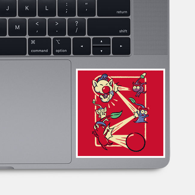 Try To Dodge This-None-Glossy-Sticker-Henrique Torres