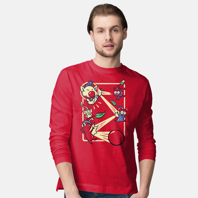 Try To Dodge This-Mens-Long Sleeved-Tee-Henrique Torres