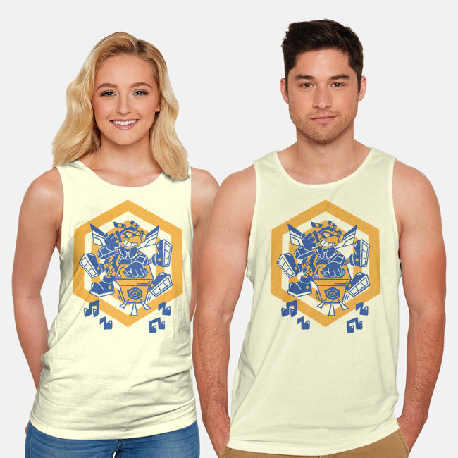 Buzzing Beats-Unisex-Basic-Tank-Henrique Torres