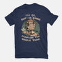 Medieval Character Hates Adventure-Mens-Basic-Tee-Studio Mootant
