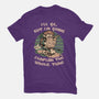 Medieval Character Hates Adventure-Mens-Basic-Tee-Studio Mootant