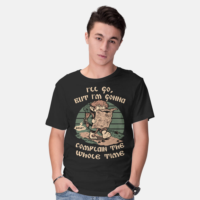 Medieval Character Hates Adventure-Mens-Basic-Tee-Studio Mootant