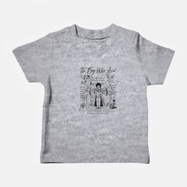 Vitruvian Wizard-Baby-Basic-Tee-Arigatees