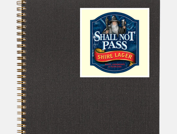 Shall Not Pass Lager