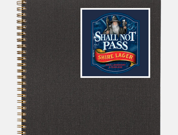 Shall Not Pass Lager
