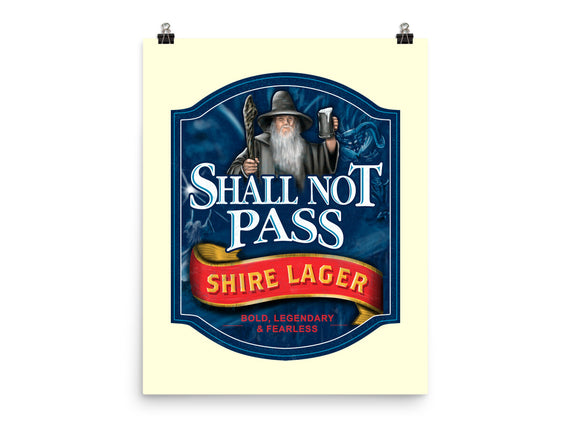 Shall Not Pass Lager