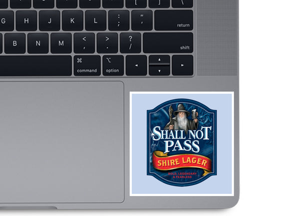 Shall Not Pass Lager